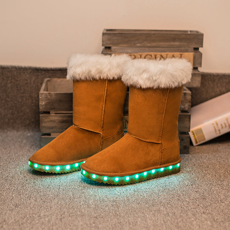 Led Warm Boots Fur - Led Sneakers Store