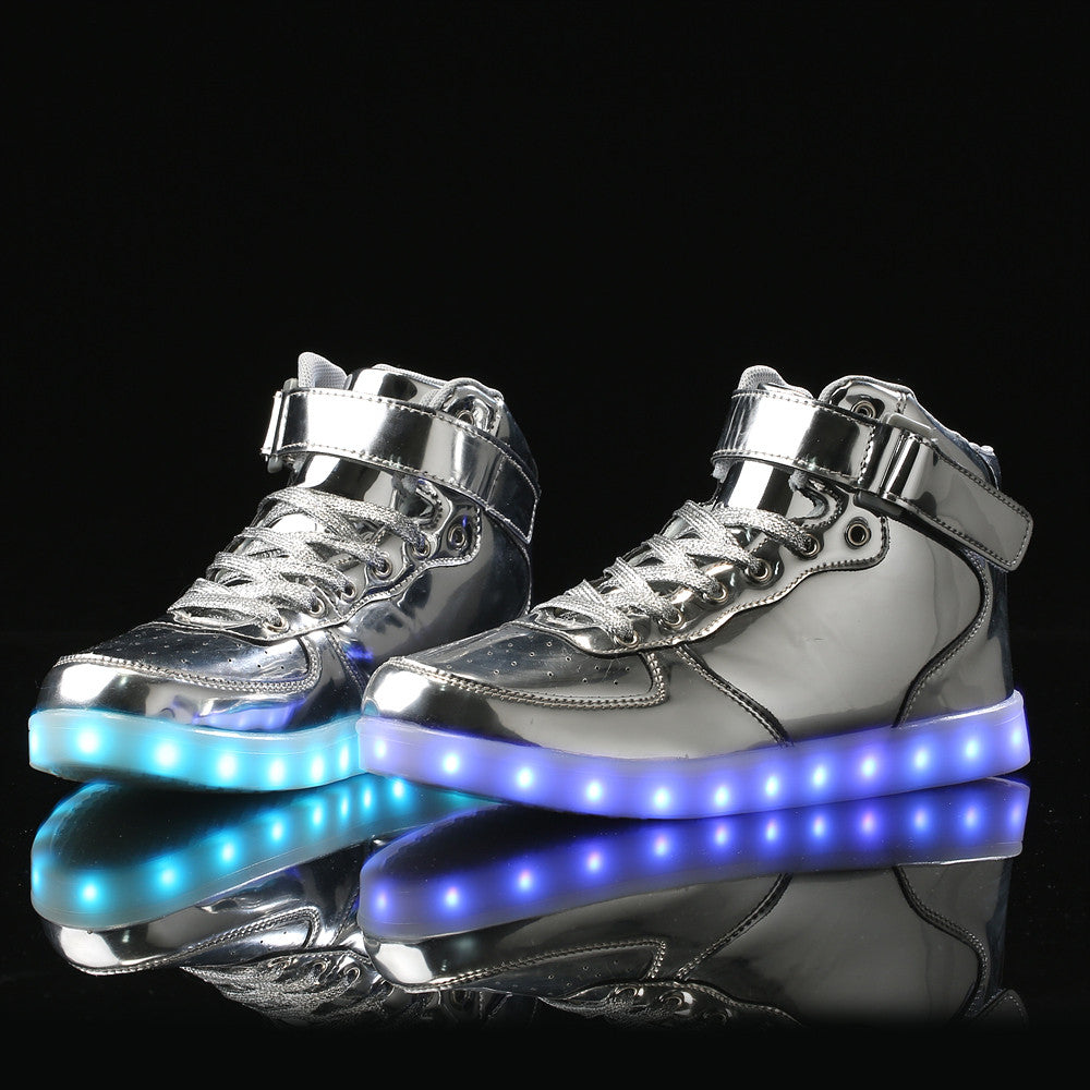Led Sneakers Air Force High Top