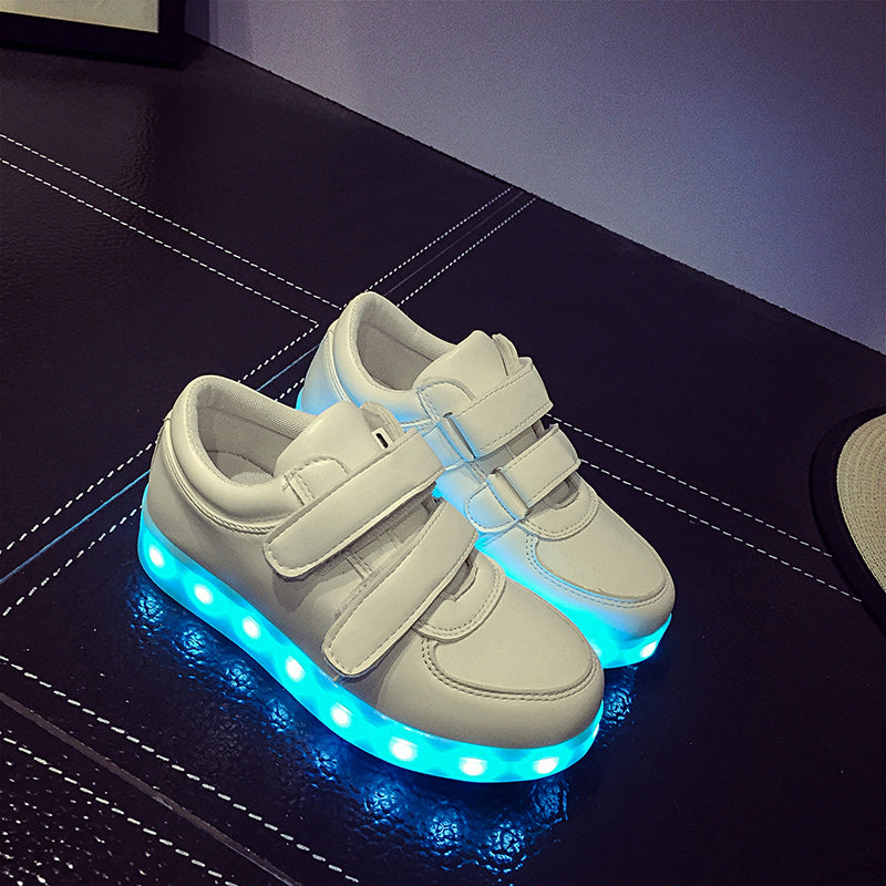 Led Sneakers Classic Strap Kids