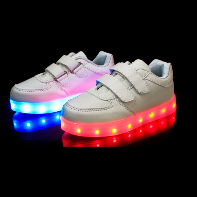 Led Sneakers Classic Strap Kinder
