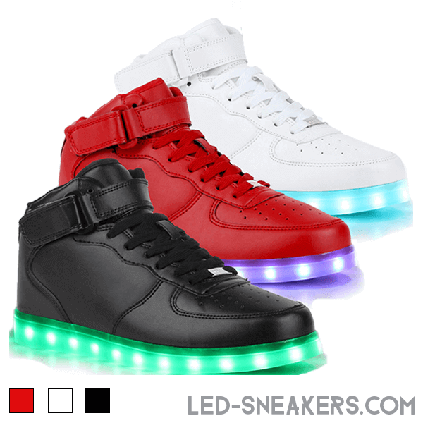 led sneakers led shoes light shoes chaussures led led schuhe all colors high model main