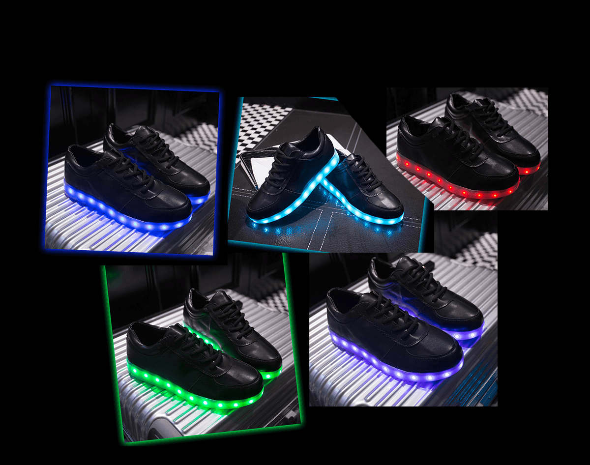 Children's Winged Light Shoes LED High-top Children's Light Shoes USB  Rechargeable Colorful Shoes Bebe Recien Nacido Cosas - AliExpress