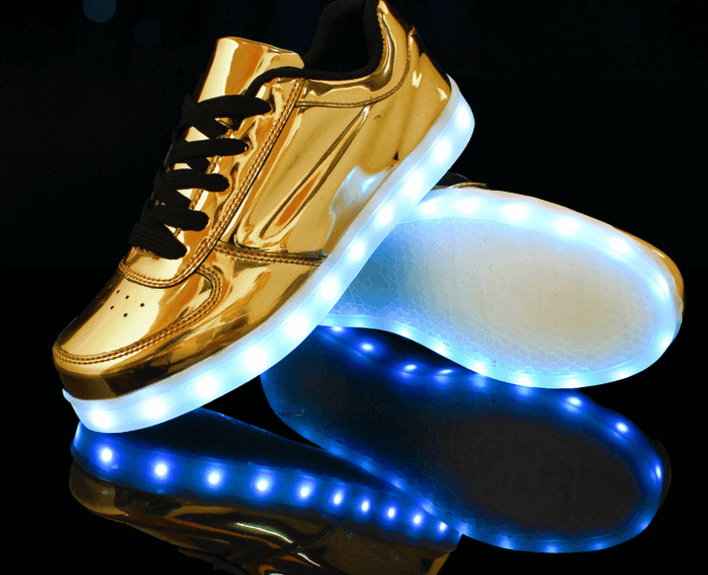 Led Sneakers or - Led Sneakers Store